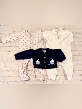 Nantucket Baby Bundle 3-Piece (6–9 Months) 🐳⚓️